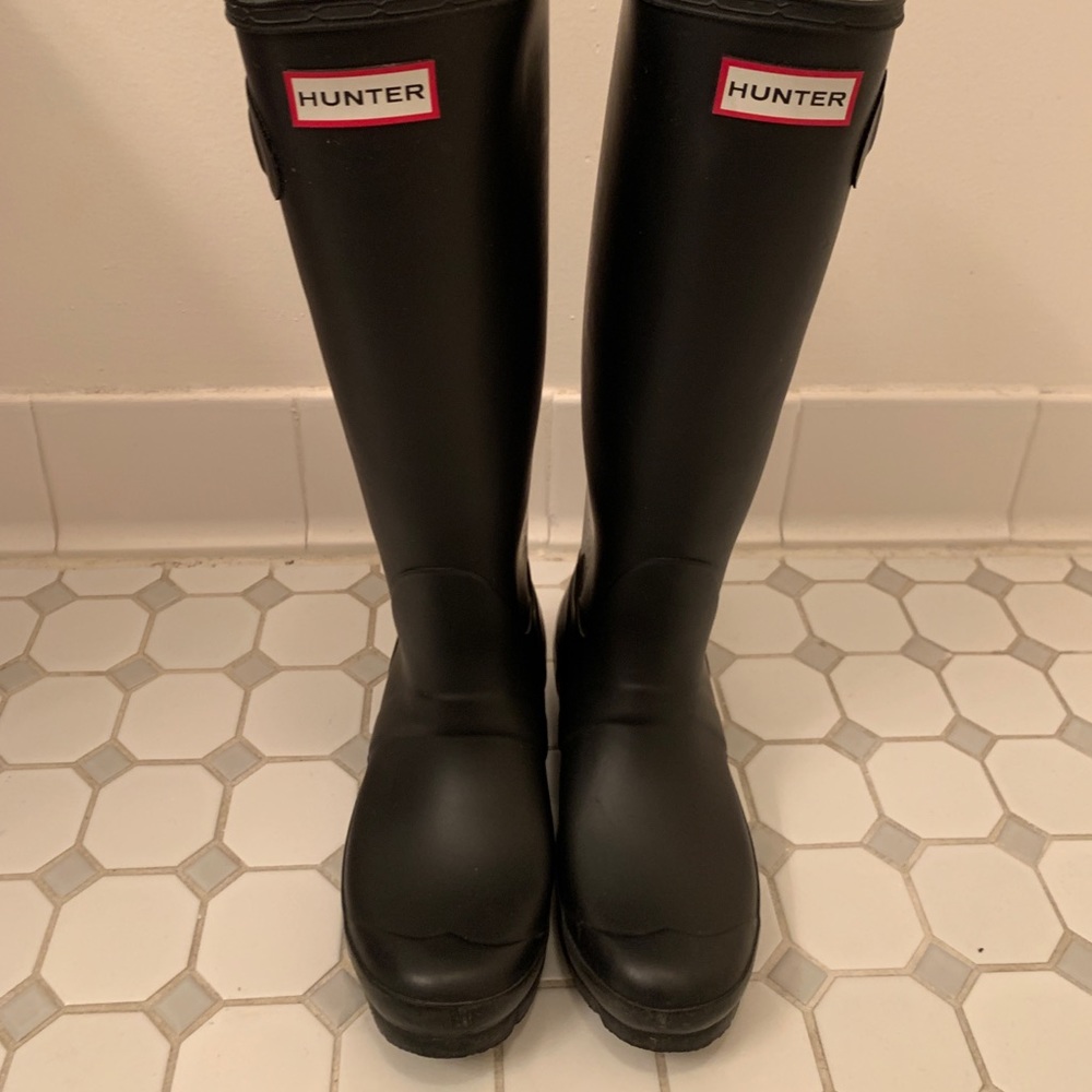 Hunter rain boots original tall
